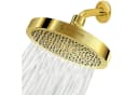 sparkpod Regenduschkopf Luxus XL Hochdruck Gold Anti-Kalk Düsen Bild 2