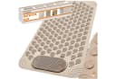 Ruhhy Badematte Rutschfest Beige Massage-Noppen Bild 2