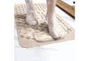 Ruhhy Badematte Rutschfest Beige Massage-Noppen Bild 4