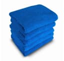 MatratzenL.A.B® Handtuch Set Blau 100% Baumwolle Frottee Bild 3