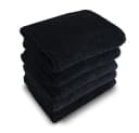MatratzenL.A.B® Duschtuch 70x140 cm Schwarz 100% Baumwolle Bild 2