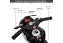 LALAHO Elektro-Kindermotorrad Kinderfahrzeug Elektro-Dreirad Bild 5