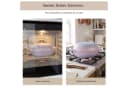 LALAHO Bratentopf Gusseisen Violett Emailliert 4,7/7,1 l Bild 4