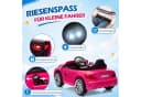 LALAHO Elektro-Kinderauto Mercedes-Benz SL500 Rot mit Fernbedienung Bild 1