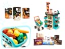 Ikonka Supermarkt Spielset mit Scanner & Kasse – 47 Teile Bunt Bild 1