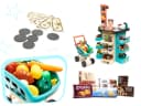 Ikonka Supermarkt Spielset mit Scanner & Kasse – 47 Teile Bunt Bild 3