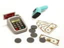 Ikonka Supermarkt Spielset mit Scanner & Kasse – 47 Teile Bunt Bild 4