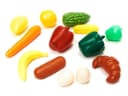 Ikonka Supermarkt Spielset mit Scanner & Kasse – 47 Teile Bunt Bild 5