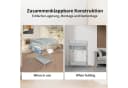 JEOBEST Wickeltisch Mobiler Wickelkommode Klappbar Bild 5