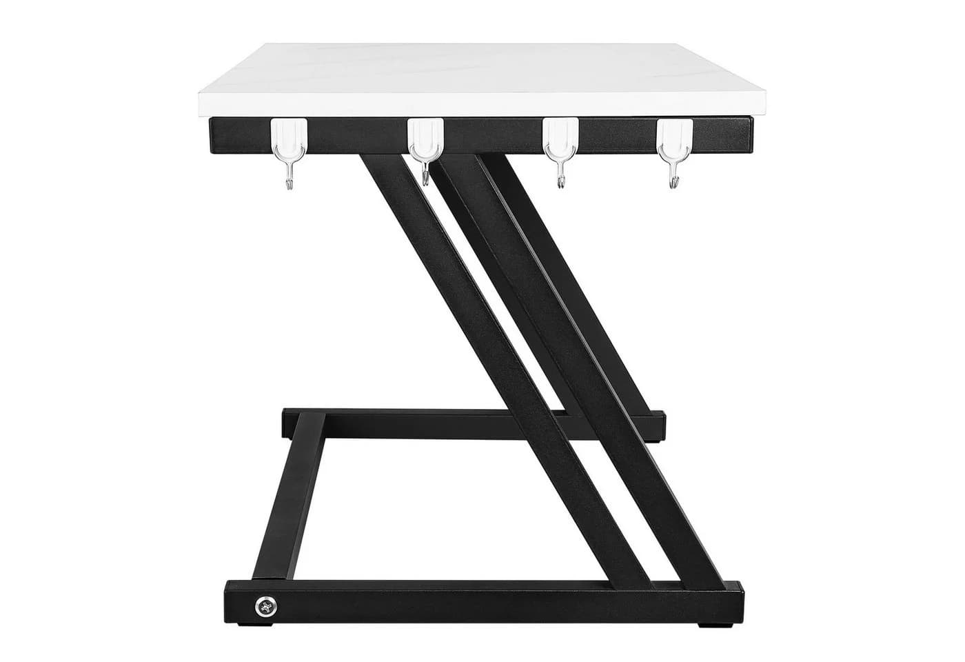 JEOBEST Regalelement Schwarz Metall Organizer Küche - Bild 3