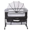 JEOBEST Baby-Reisebett 3 in 1 Schwarz mit Moskitonetz Bild 3