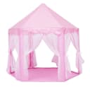 JEOBEST Spielzelt Kinder Rosa Prinzessin Zelt mit PVC-Pfosten Bild 2