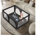 JEOBEST Laufgitter Laufstall Baby 180 x 120 x 66cm Große XL Bild 5
