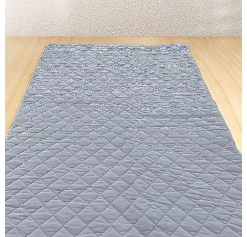 JEOBEST Laufgitter Laufstall Baby mit Spielmatte - Grau - Bild 3