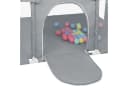 JEOBEST Laufstall Baby Laufgitter Grau mit Zubehör Bild 5