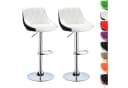 JEOBEST Barhocker 2er Set höhenverstellbar Kunstleder modern Bild 2
