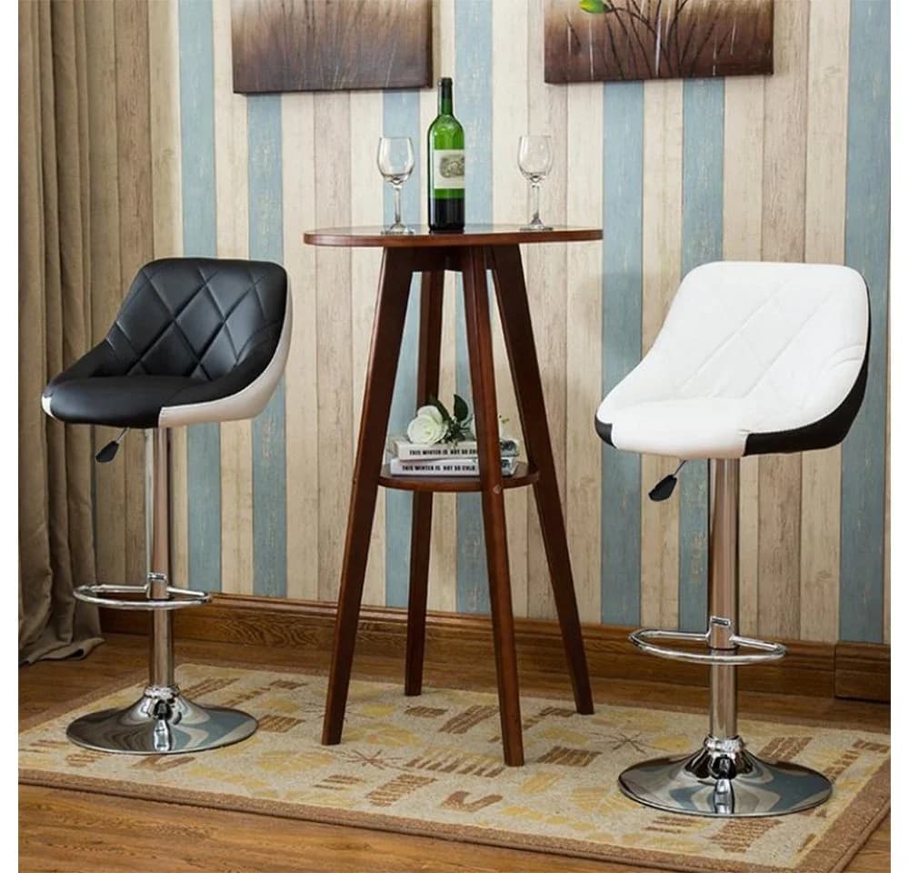 JEOBEST Barhocker 2er Set höhenverstellbar Kunstleder modern - Bild 4