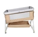 JEOBEST Beistellbett 3 in 1 Babybett & Wiege & Reisebett Beige Bild 3