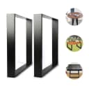 JEOBEST Tischbein 2er Set Metall Schwarz Industriedesign Bild 4