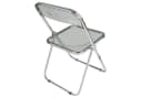 JEOBEST Klappstuhl Gartenstuhl Acryl transparent Bild 4