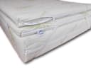MatratzenL.A.B® Topper Matratzenauflage Kaltschaum 6 cm Härtegrad H3/H4 Aloe Vera Bezug Bild 1