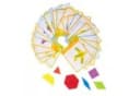 Ikonka Montessori Holzpuzzle 155 Teile Bunt Lernspielzeug Bild 3