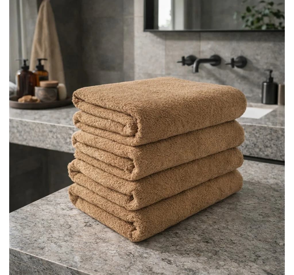 MatratzenL.A.B® Handtuch Set Gomez 500 g/m² Blauer Schwan®, 5er Set - Bild 5