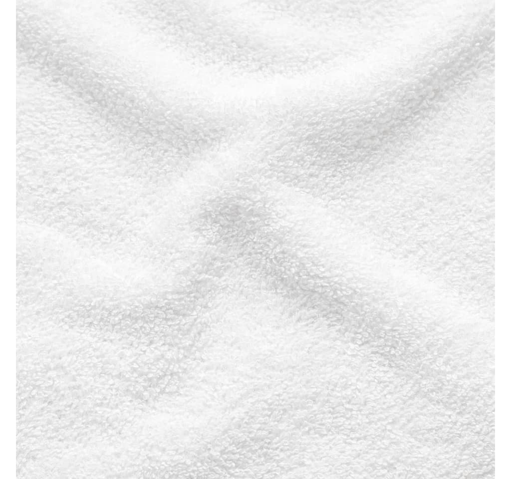 MatratzenL.A.B® Handtuch Set Rimini 500 g/m² 100% Baumwolle Weiß
