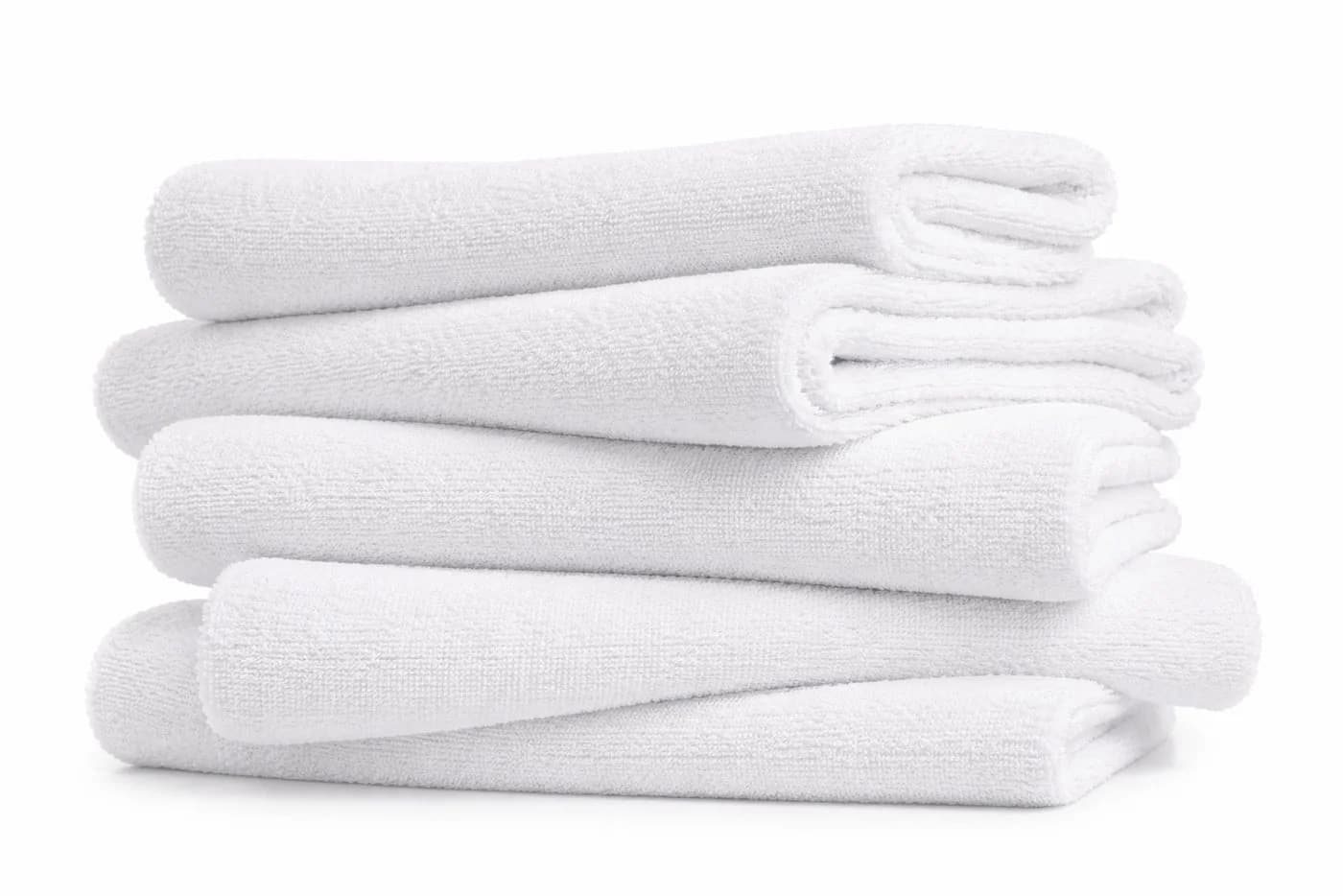 MatratzenL.A.B® Handtuch Set Rimini 500 g/m² 100% Baumwolle Weiß - Bild 2