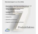 MatratzenL.A.B® Topper TENCEL™ Lyocell Premium Bezug H2 mittel & H3 fest, 10 cm hoch, Viscoschaum und Kaltschaum, klebstofffrei Bild 1