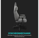 ThunderX3 Gaming-Stuhl CORE Loft Ergonomischer Gaming Stuhl Hellgrau Bild 3