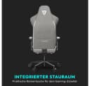 ThunderX3 Gaming-Stuhl CORE Loft Ergonomischer Gaming Stuhl Hellgrau Bild 5