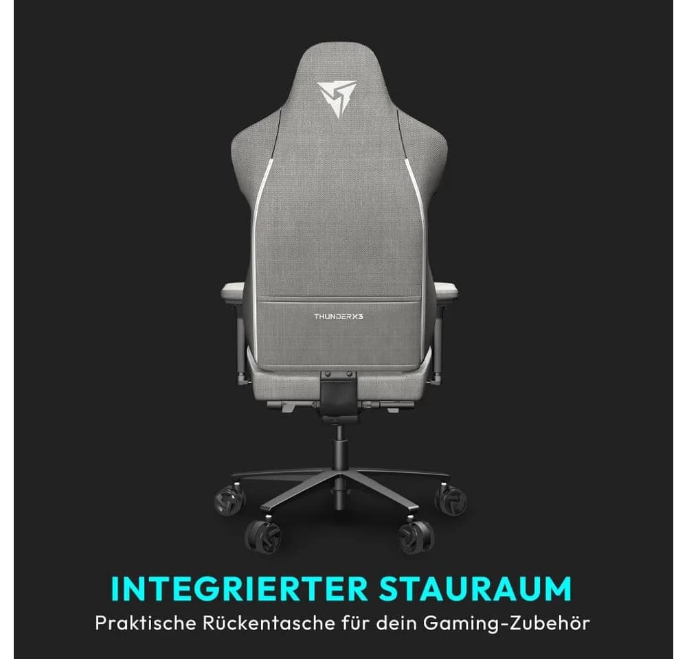 ThunderX3 Gaming-Stuhl CORE Loft Ergonomischer Gaming Stuhl Hellgrau - Bild 5