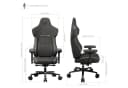 ThunderX3 Gaming-Stuhl CORE Loft Ergonomischer Gaming Stuhl Dunkelgrau Bild 1