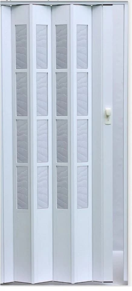 Vivaldi Falttür Schiebetür Weiß PVC