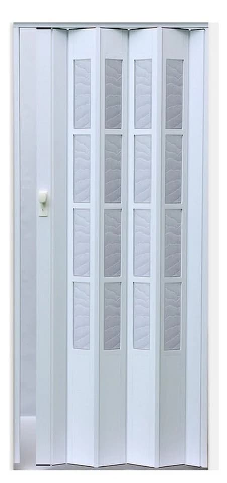 Vivaldi Falttür Schiebetür Weiß PVC - Bild 2