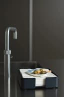 DesignBite Serviettenhalter Stahl Blau Bild 1