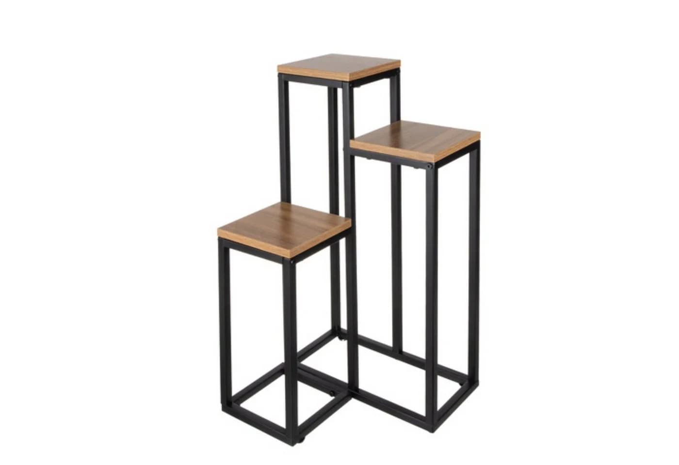 Ruhhy Blumenständer 3-stöckig Metall Industrial Design - Bild 3