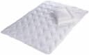 Jekatex Kinderbettdecke + Kopfkissen 2-tlg. Weiß Polyester Bild 2