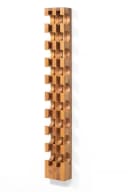 Woodek Design Weinregal Eiche massiv 9 Flaschen geölt Bild 2