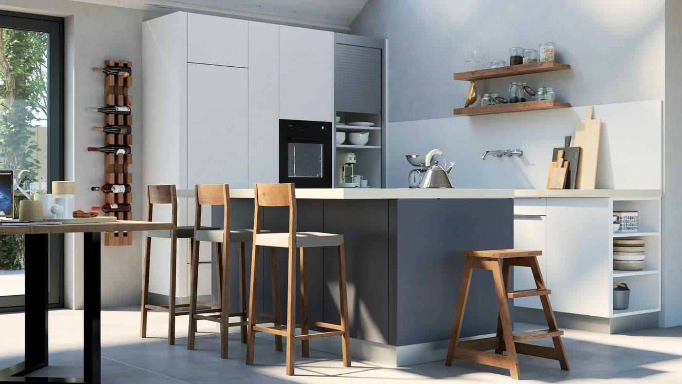 Woodek Design Weinregal Eiche massiv 9 Flaschen geölt - Bild 3