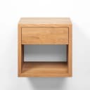 Woodek Design Nachttisch HUGO Skandinavisches Design Massivholz Mattlack Bild 5