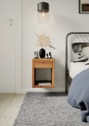Woodek Design Nachttisch HUGO 2er-Set Massivholz Eiche Matt Lackiert Bild 3