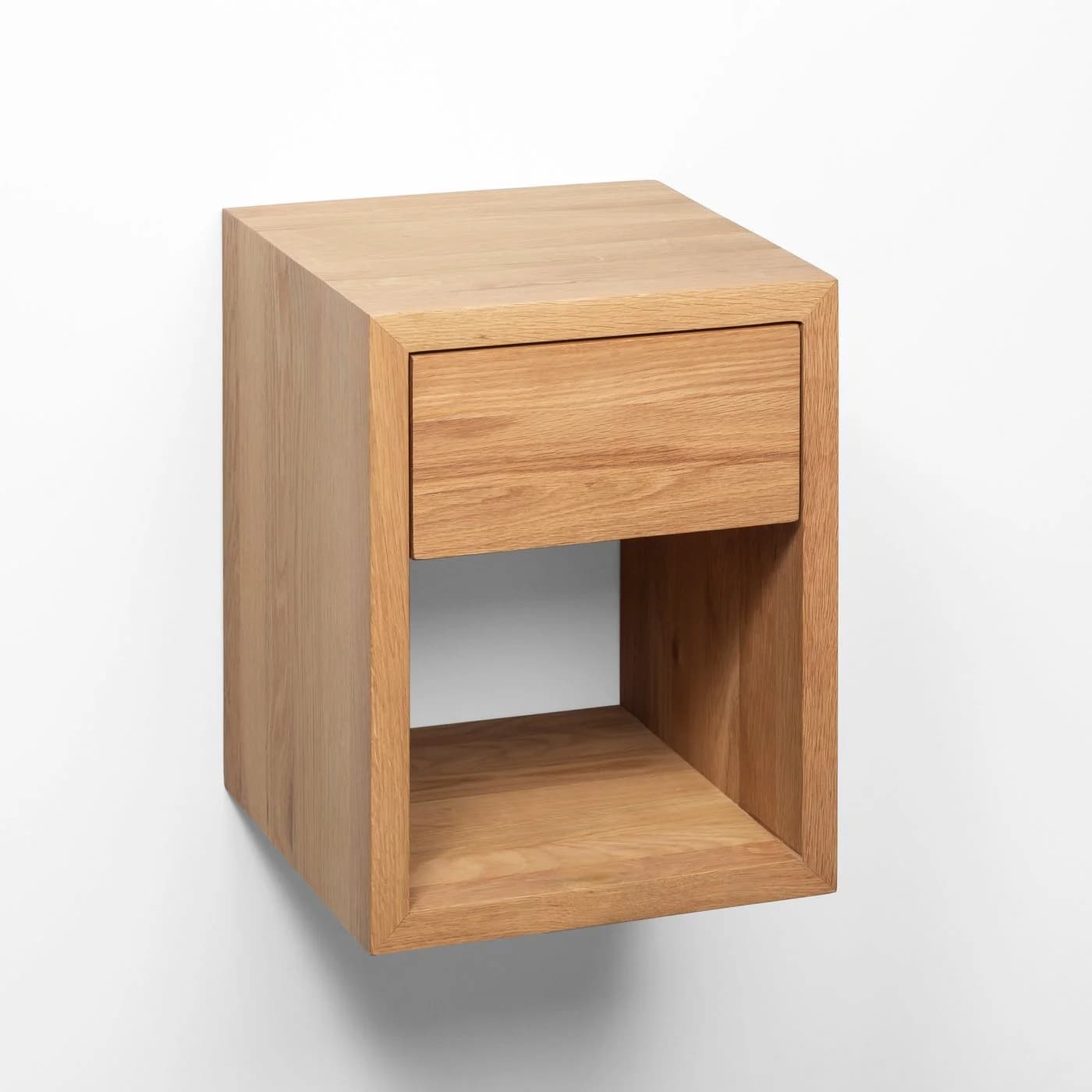 Woodek Design Nachttisch HUGO 2er-Set Massivholz Eiche Matt Lackiert - Bild 4