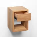 Woodek Design Nachttisch HUGO 2er-Set Massivholz Eiche Matt Lackiert Bild 5