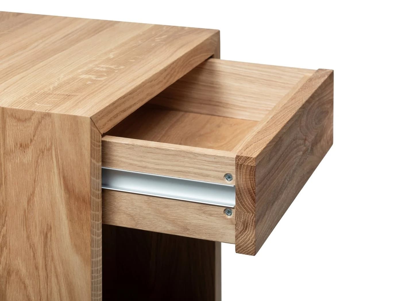Woodek Design Nachttisch HUGO, schwebendes Wandregal mit Schublade, kompakter Nachtschrank mit Ablage - Bild 4
