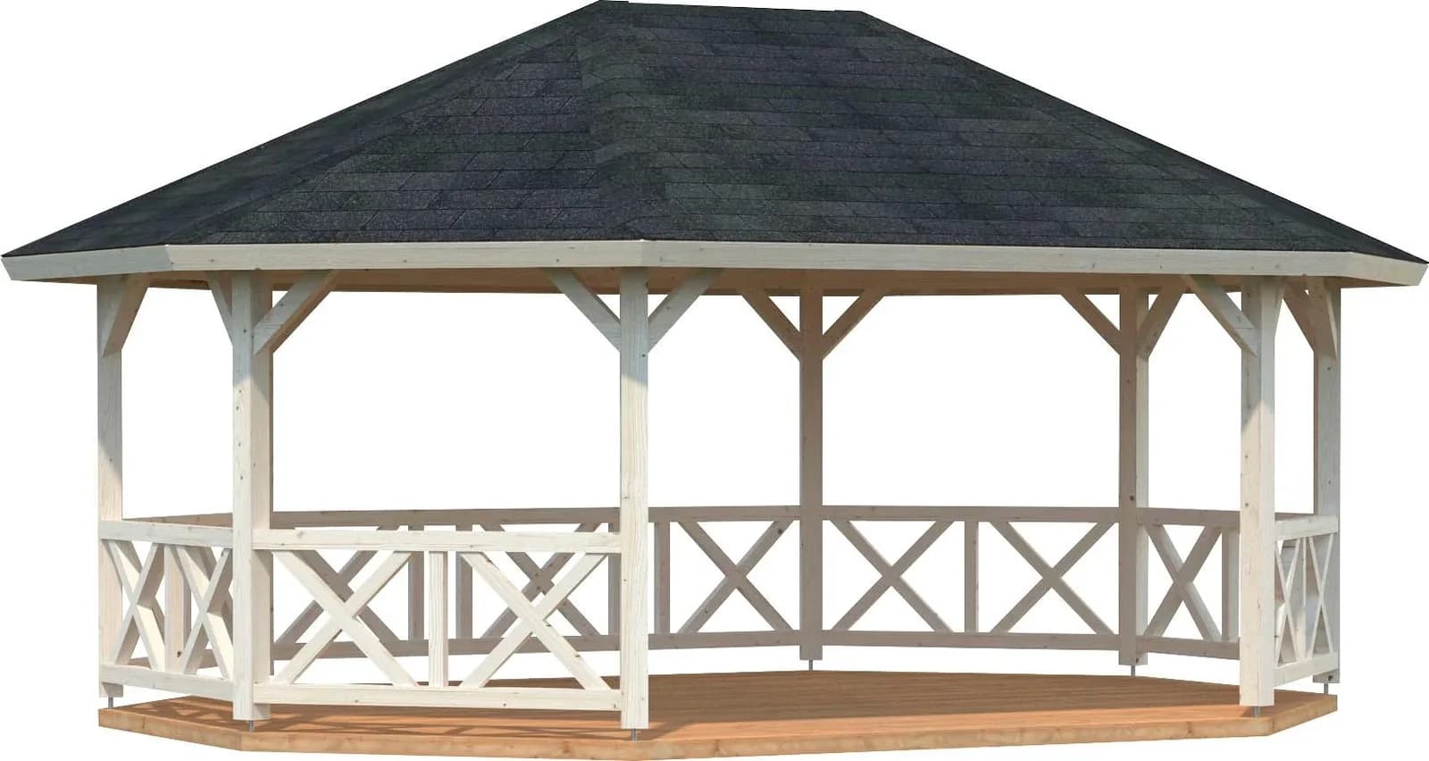 Palmako Garten Pavillon Betty Massivholz
