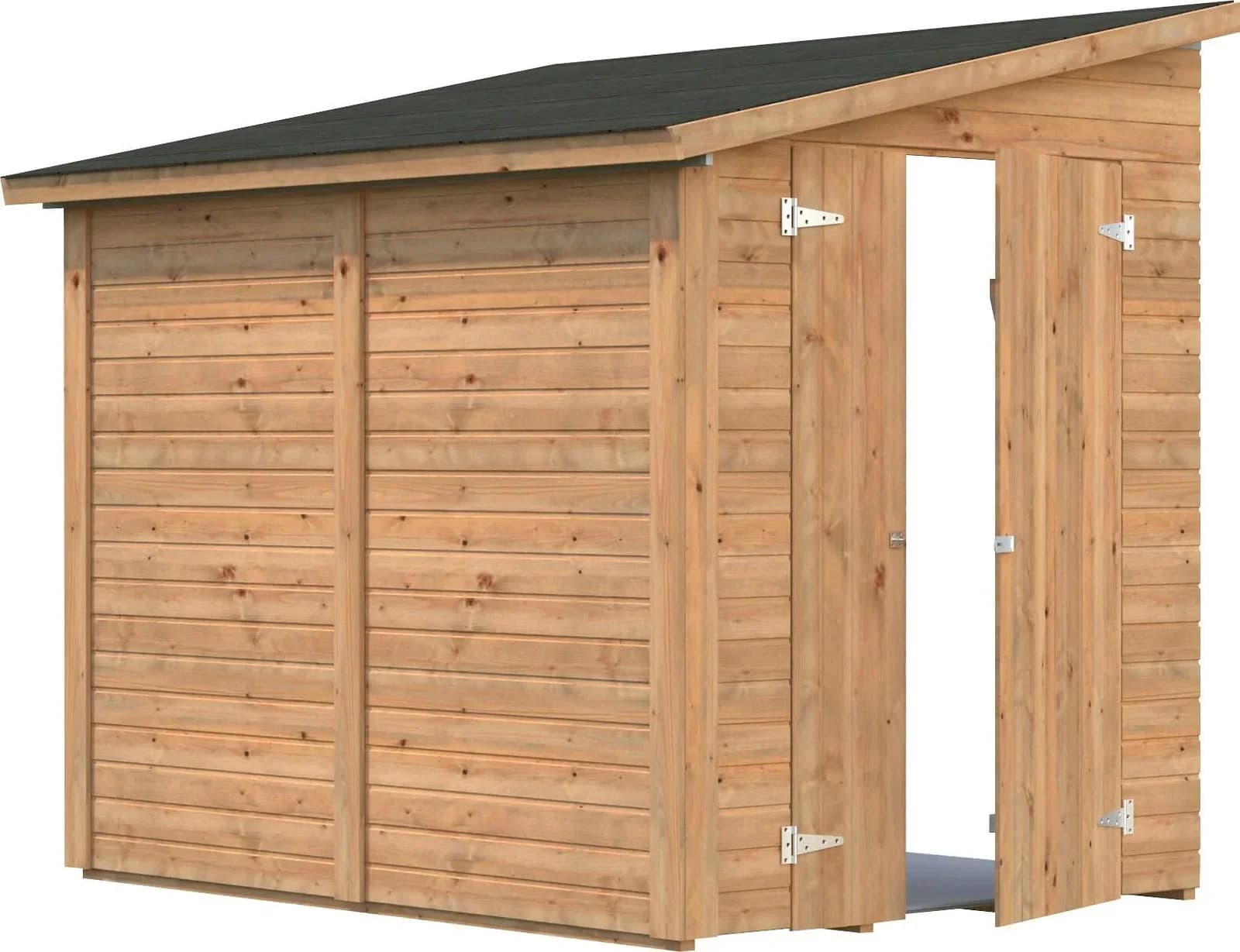 Gerätehaus PALMAKO Mia Hellbraun Massivholz