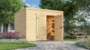 Modernes Gartenhaus aus Massivholz Bild 2