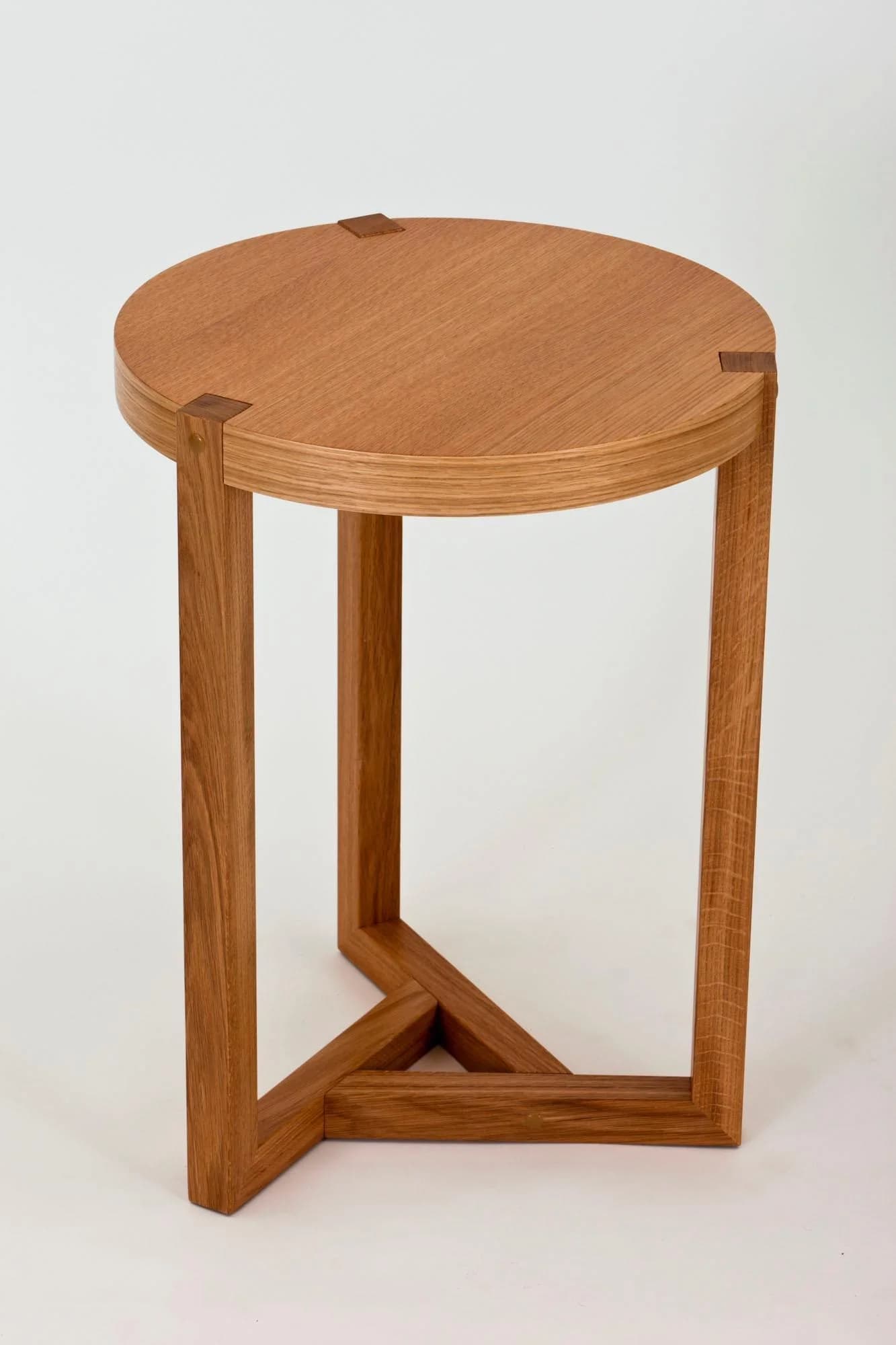 WOODMAN Beistelltisch Peppa Braun Eiche Skandinavisches Design
